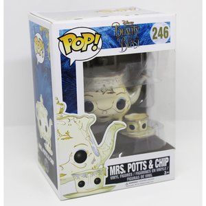 NEW Funko Pop #246 Mrs. Pott & Chip